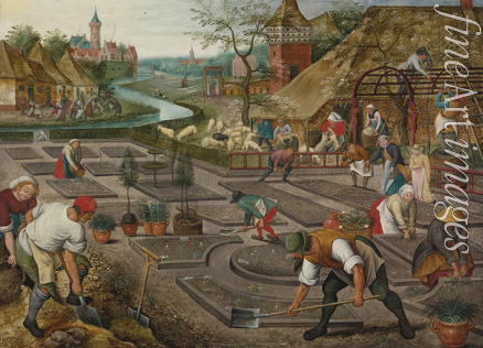 Brueghel Pieter der Jüngere - Frühling