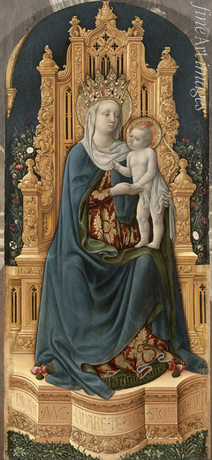 Vivarini Antonio - The Virgin and Child Enthroned