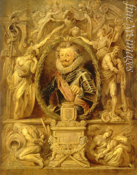 Rubens Pieter Paul - Portrait of Charles Bonaventure de Longueval, Comte de Bucquoy (1571-1621)