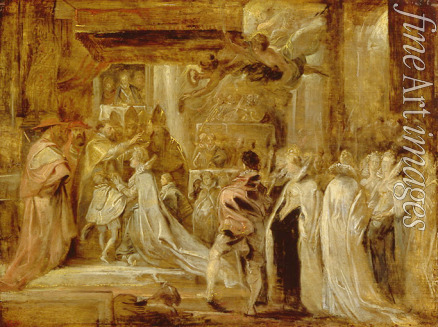 Rubens Pieter Paul - Die Krönung Marias von Medici