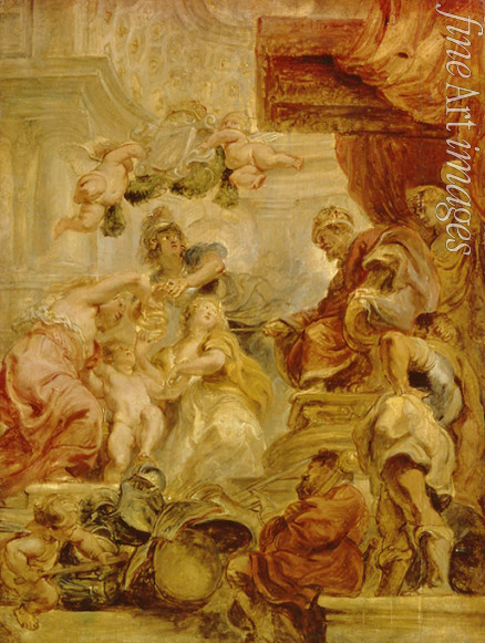 Rubens Pieter Paul - The Uniting of Great Britain