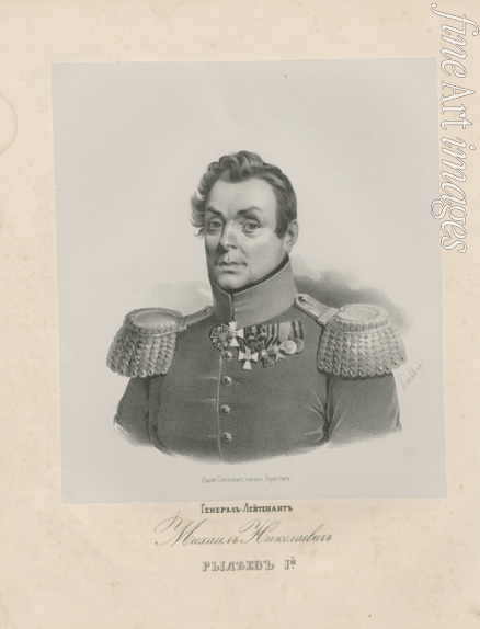 Dawe George - Portrait of General Mikhail Nikolayevich Ryleyev (1771-1831)
