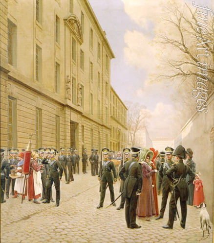 Rosen Ivan Semyonovich - Russian Imperial Guards in Paris in 1814