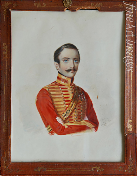 Klünder Alexander Ivanovich - Portrait of Alexander Gavrilovich Remy (1809-1871)