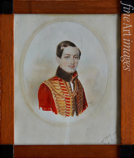 Klünder Alexander Ivanovich - Portrait of V.A. Sipyagin
