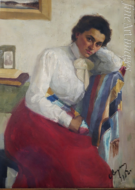 Sorin Saveli Abramovich - Portrait of Yekaterina Pavlovna Peshkova (1876-1965)