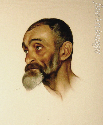 Sorin Saweli Abramowitsch - Porträt von Philosoph Leo Schestow (1866-1938)