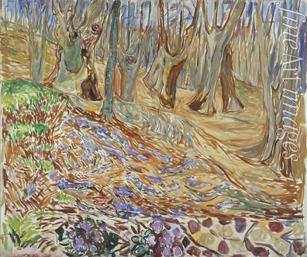 Munch Edvard - Spring in the Elm Forest
