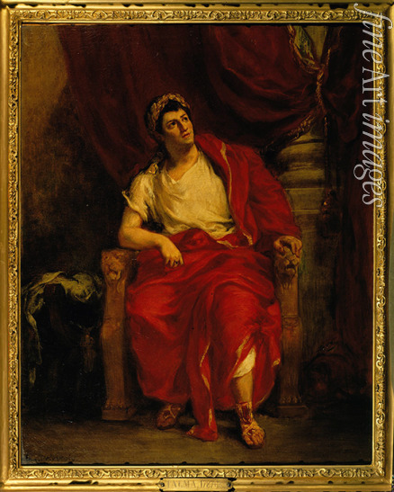 Delacroix Eugène - The Actor Talma as Nero in Britannicus