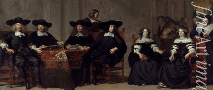 Backer Adriaen - The governors and governesses of the Old Men and Women's home in Amsterdam