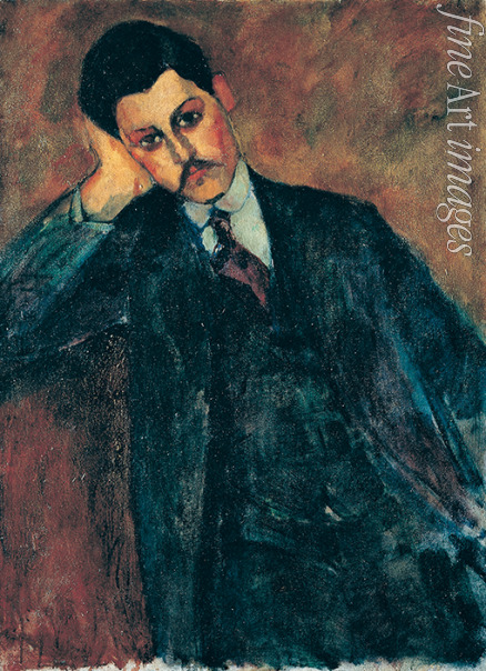 Modigliani Amedeo - Porträt von Jean Alexandre