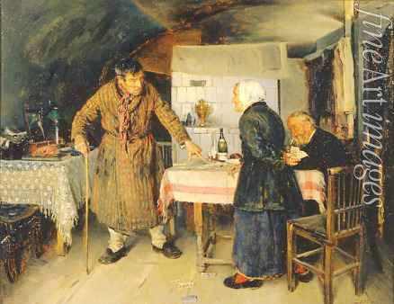 Makovsky Vladimir Yegorovich - A Quarrel at cards game