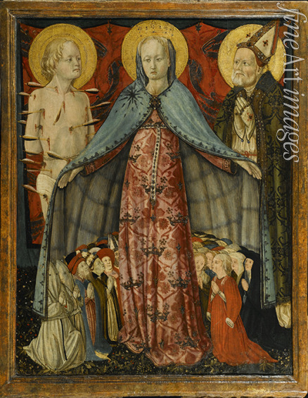Antonio da Fabriano - Madonna della Misericordia (Madonna of Mercy)