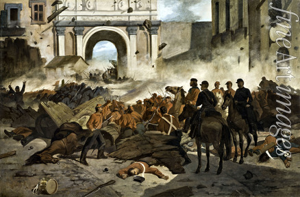 Fattori Giovanni - Garibaldi in Palermo