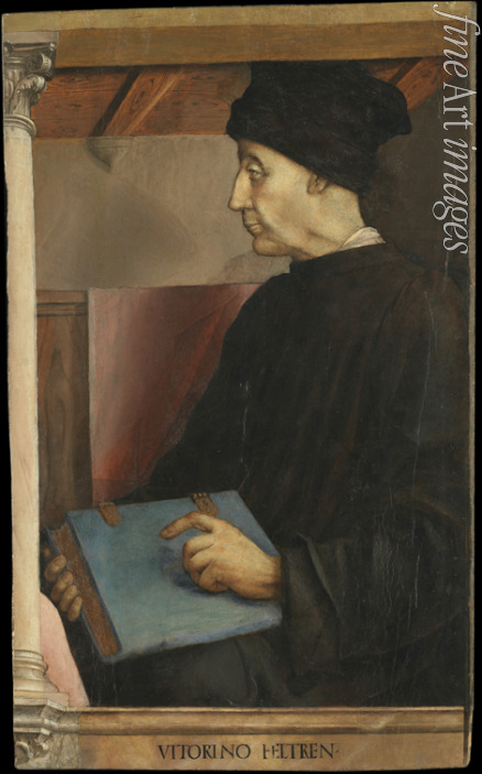 Wassenhove (Justus van Gent) Joos van - Vittorino da Feltre (1378-1446)