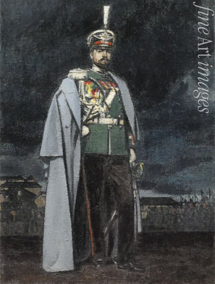 Boutet de Monvel Maurice - Porträt von General Dimitri Iwanowitsch Osnobischin (1869-1956)