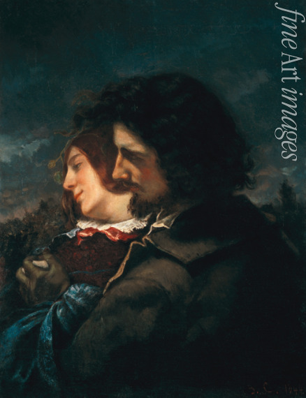 Courbet Gustave - Die Liebenden auf dem Land (Les Amants dans la campagne)