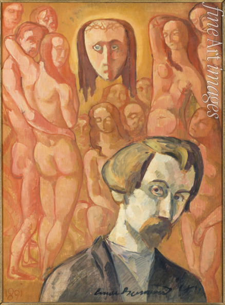 Bernard Émile - Symbolic Self-Portrait (Vision)
