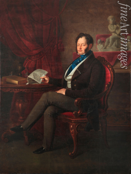 Oleszkiewicz Józef - Porträt von Komponist Michael Kleophas Oginski (1765-1833)