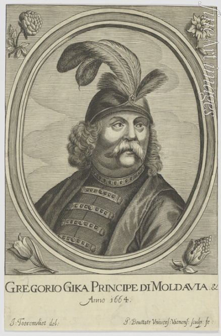 Bouttats Gerard - Grigore I Ghica (1628-1675), Prince of Wallachia
