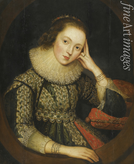 Peake Robert the Elder - Portrait of Mary Stuart, Queen of Scots