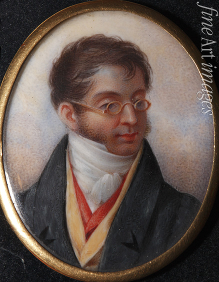 Winberg Iwan Andrejewitsch - Porträt von Karl Robert Graf von Nesselrode (1780-1862)