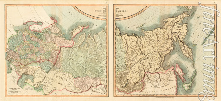 Cary John - Map of the Russian Empire Divided into its Governments