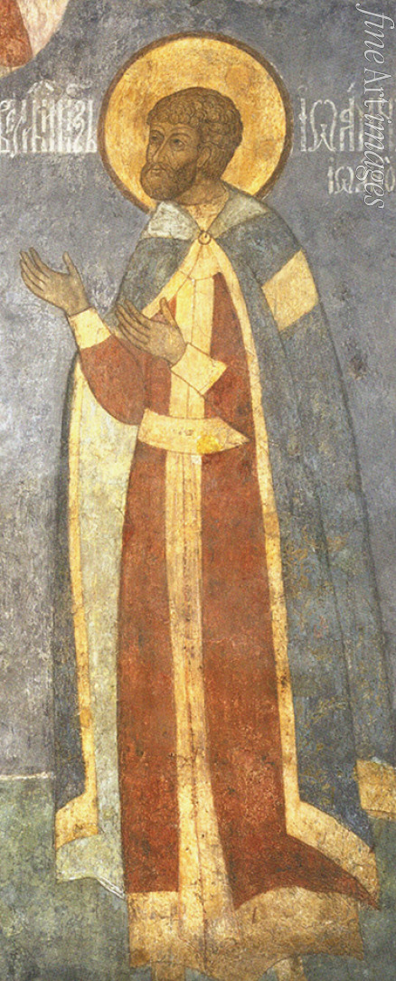 Ancient Russian frescos - Ivan II Ivanovich (1326-1359)