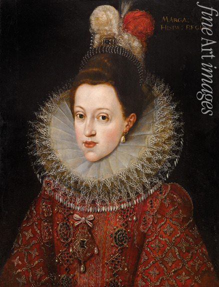 Pourbus Frans (II) (School) - Portrait of Margaret of Austria (1584-1611)