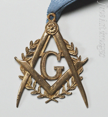 Anonymous master - Emblem of the Masonic Lodge 