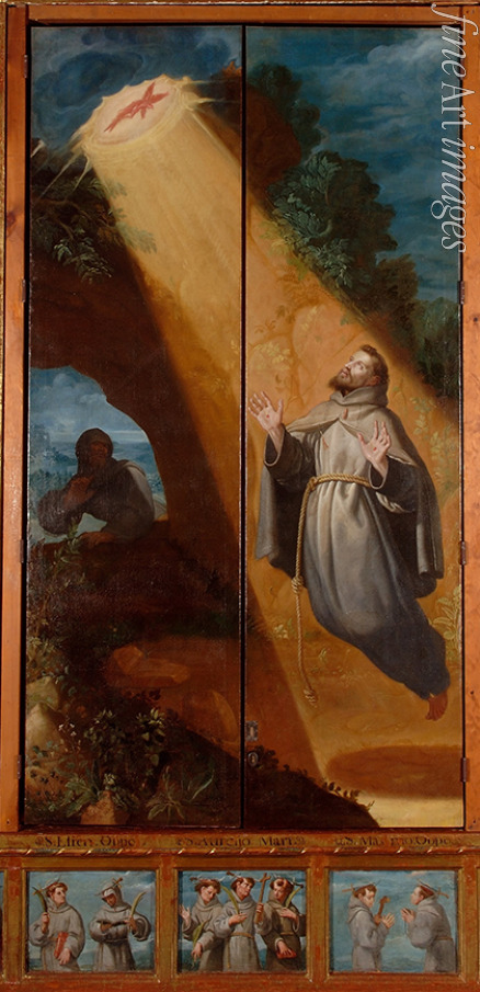 Carducho (Carducci) Bartolomeo - Altarretabel von San Diego de Alcalá