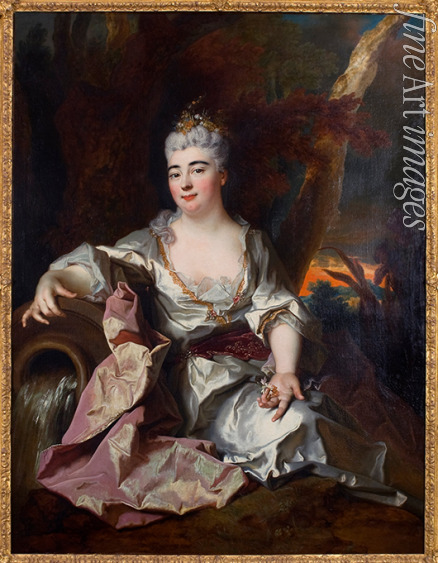 Largillière Nicolas de - Marie Louise Élisabeth de Bourbon-Orléans (1695-1719), Herzogin von Berry