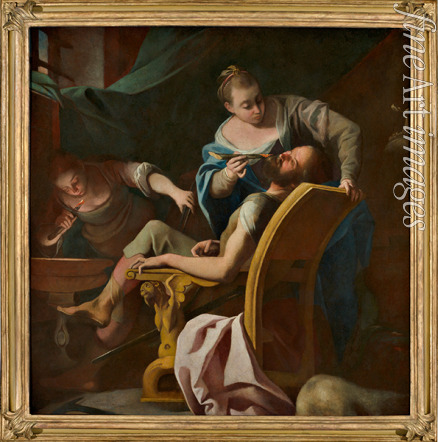Brentana Simone - Dionysios, Tyrann von Syrakus lässt sich von seinen Töchtern den Bart abnehmen