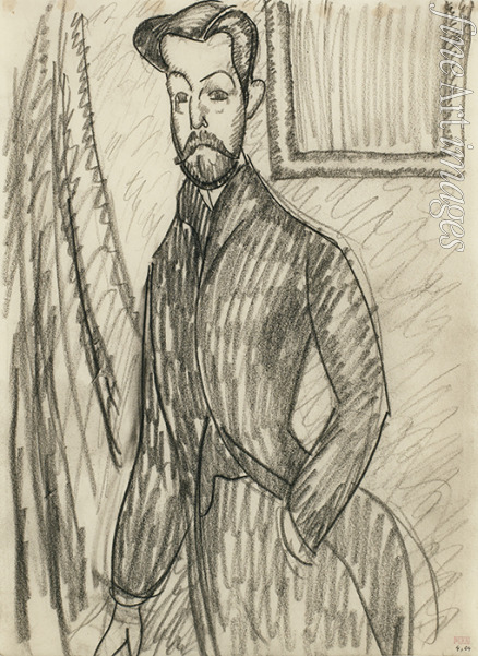 Modigliani Amedeo - Porträt von Paul Alexandre (1881-1968)