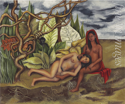Kahlo Frida - Zwei Akte im Wald (Die Erde selbst)