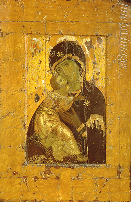 Byzantinische Ikone - Die Gottesmutter von Wladimir