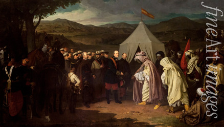 Domínguez Bécquer Joaquín - The Treaty of Wad-Ras