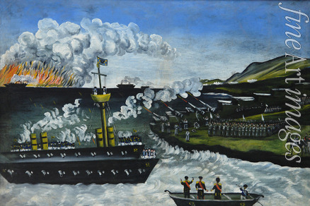 Pirosmani Niko - Russisch-japanischer Krieg