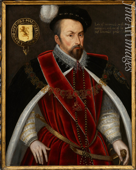 Anonymous - Portrait of Ambrose Dudley (c. 1530-1590), 3rd Earl of Warwick