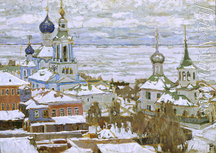 Petrovichev Pyotr Ivanovich - Rostov in Winter