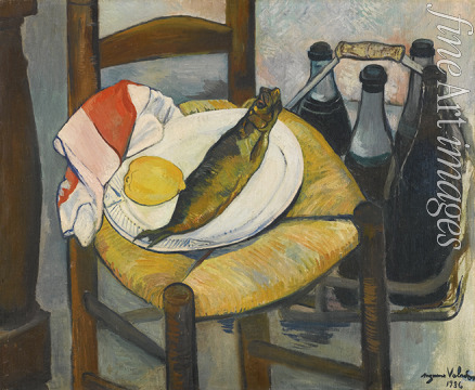 Valadon Suzanne - Still Life with herring