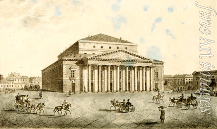 Anonymous - The Imperial Bolshoi Kamenny Theatre in St. Petersburg