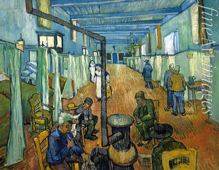 Gogh Vincent van - Der Krankensaal des Hospitals von Arles