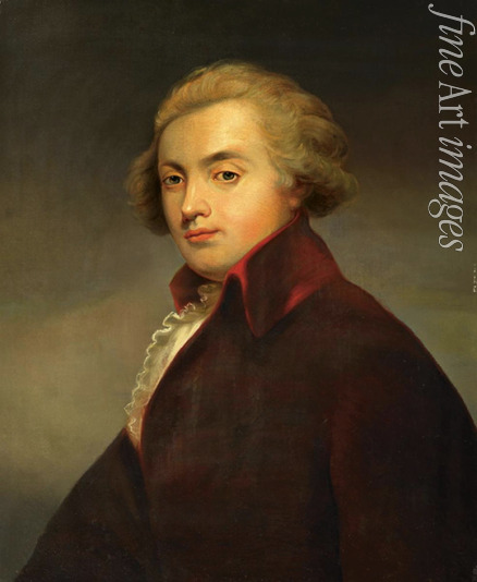Füger Heinrich Friedrich - Portrait of the composer Wolfgang Amadeus Mozart (1756-1791)