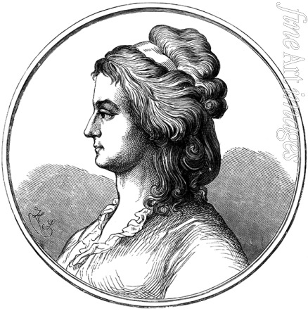 Lange Josef - Portrait of Aloysia Lange, née Weber (1760-1839)