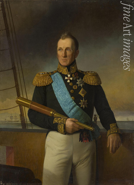 Bottmann Jegor (Gregor) - Porträt von Admiral Alexei Samuilowitsch Greig (1775-1845)