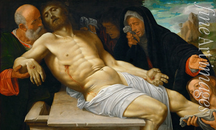 Savoldo Giovanni Girolamo (Girolamo da Brescia) - Die Beweinung Christi
