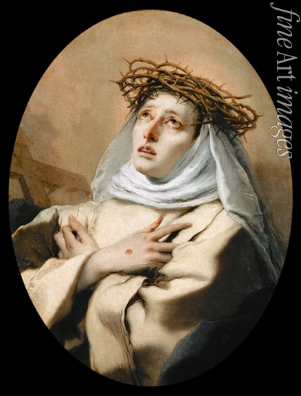 Tiepolo Giambattista - Die heilige Katharina von Siena