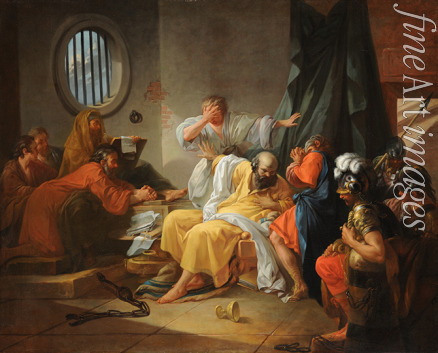 Saint-Quentin Jacques-Philippe-Joseph de - Der Tod des Sokrates