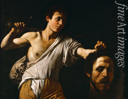 Caravaggio Michelangelo - David mit dem Haupt des Goliath